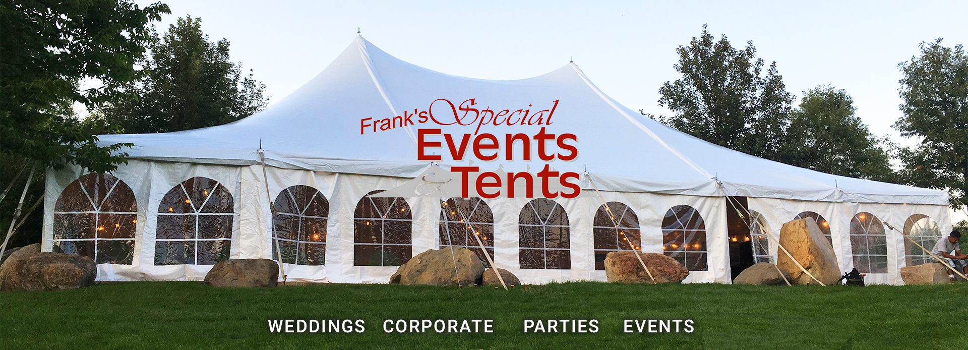 Frank's Special Events & Tents | Tent Rentals, Event Accessories & LED Lights Serving Windsor-Essex