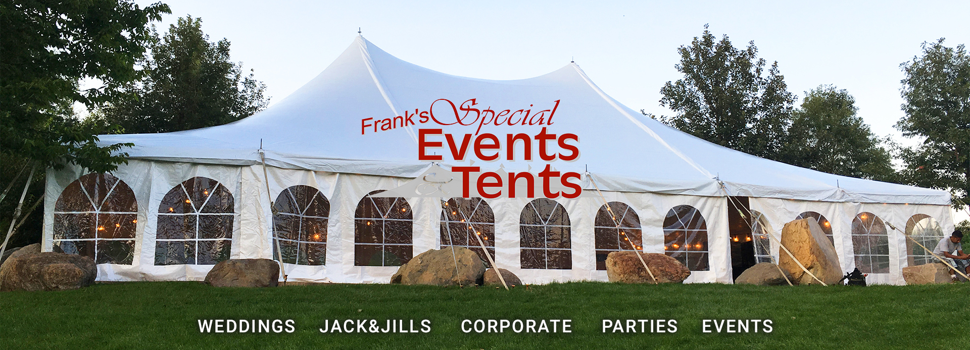 Frank&#39;s Special Events & Tents | Tent Rentals, Event Accessories & LED Lights Serving Windsor-Essex